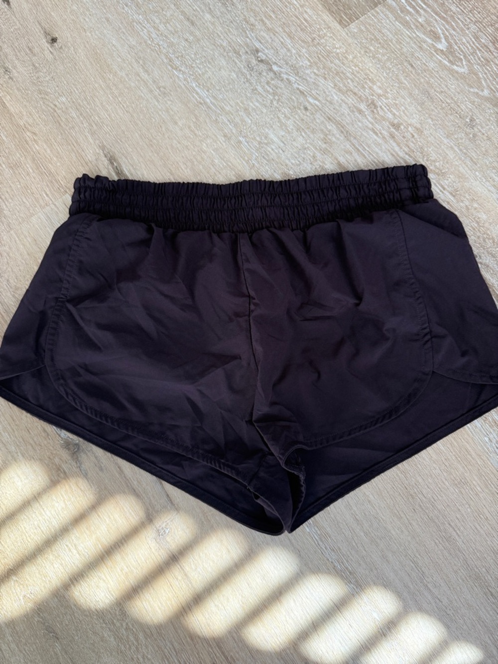 Zella eggplant Women's Athletic Running Shorts